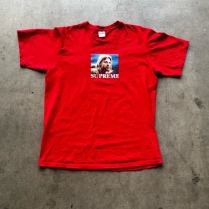 Supreme Box Kurt Kobain Red Tee Size Medium